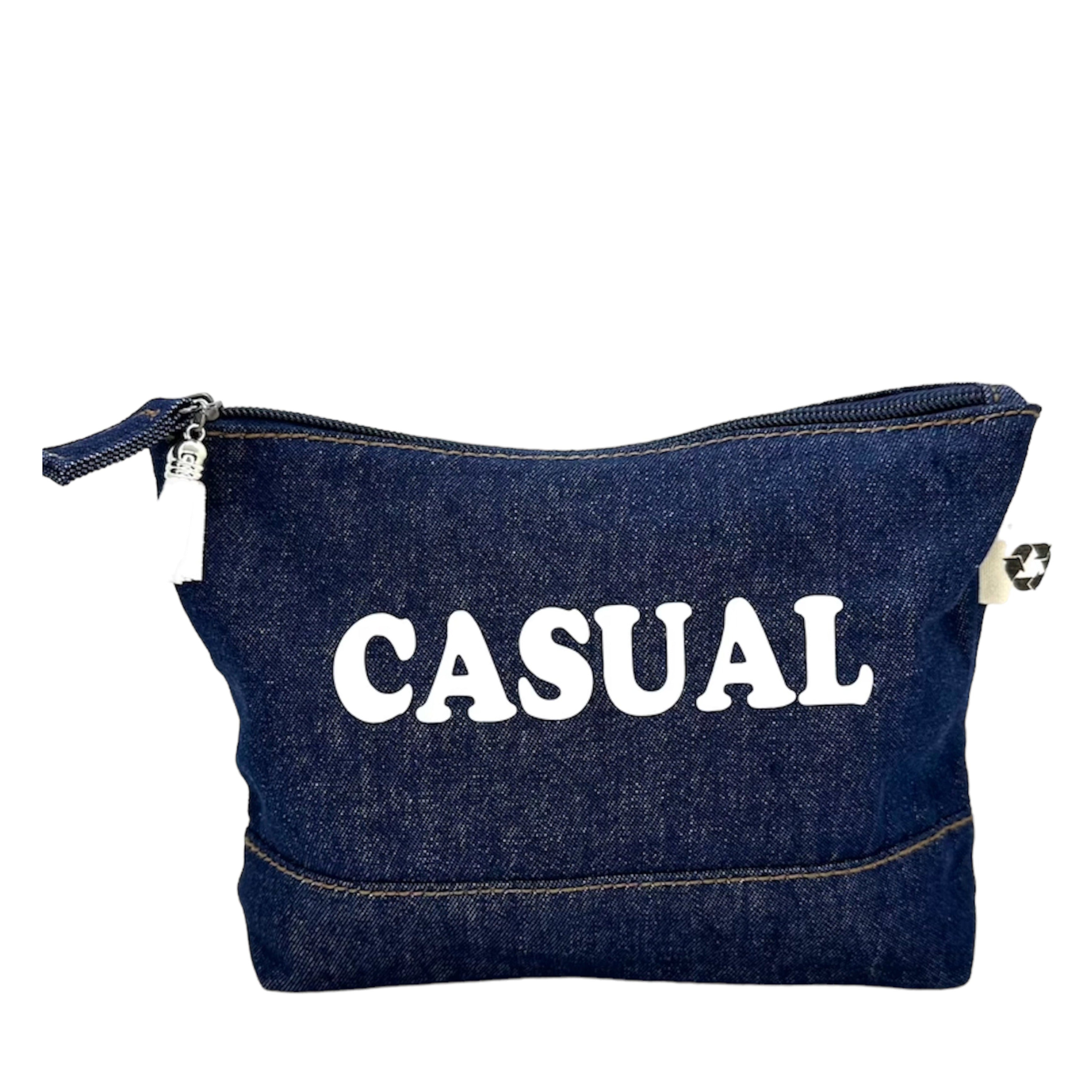 Pochette Amy Casual denim blanc Loliez