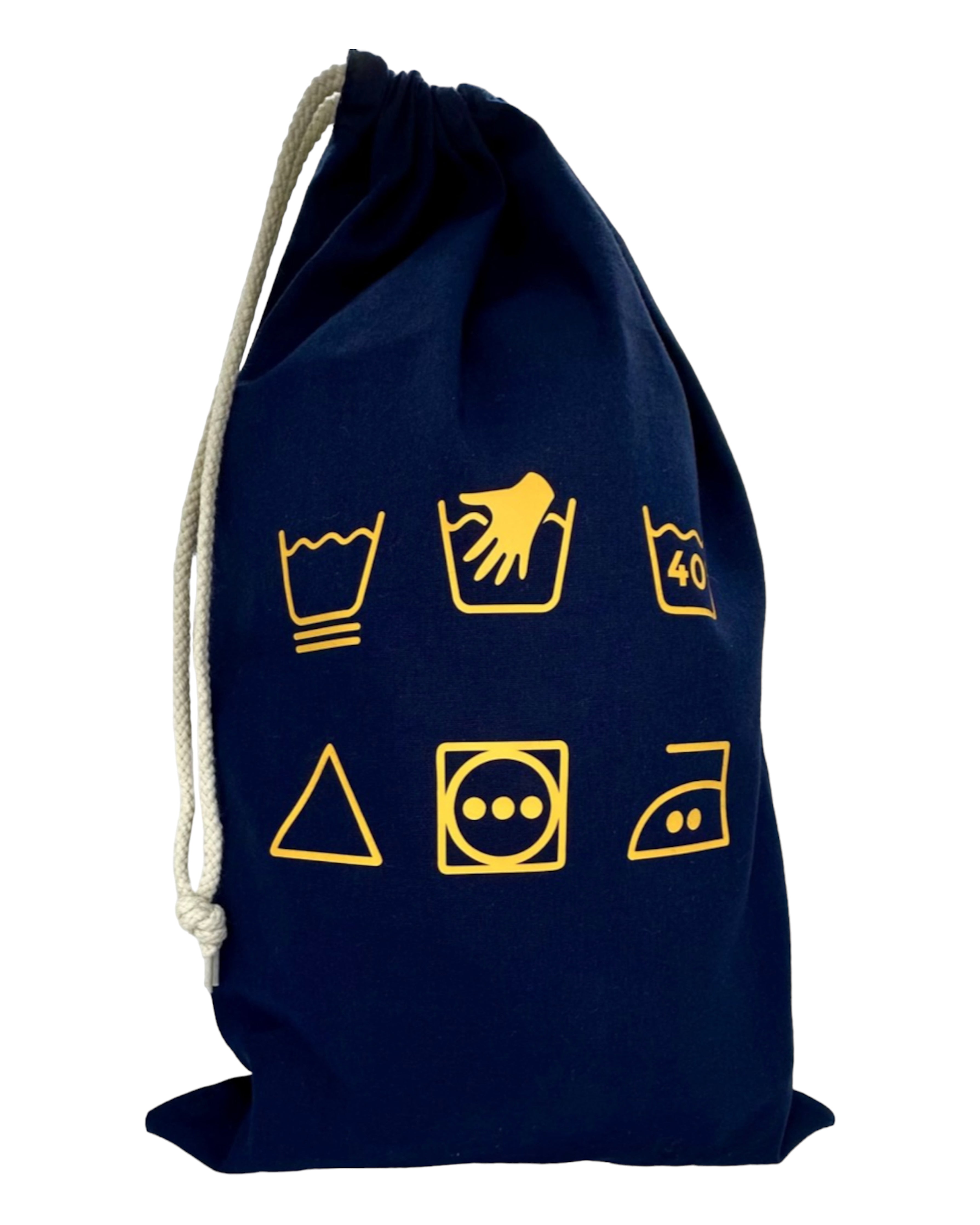 Pochon voyage linge sale marine laundry Lolie'z