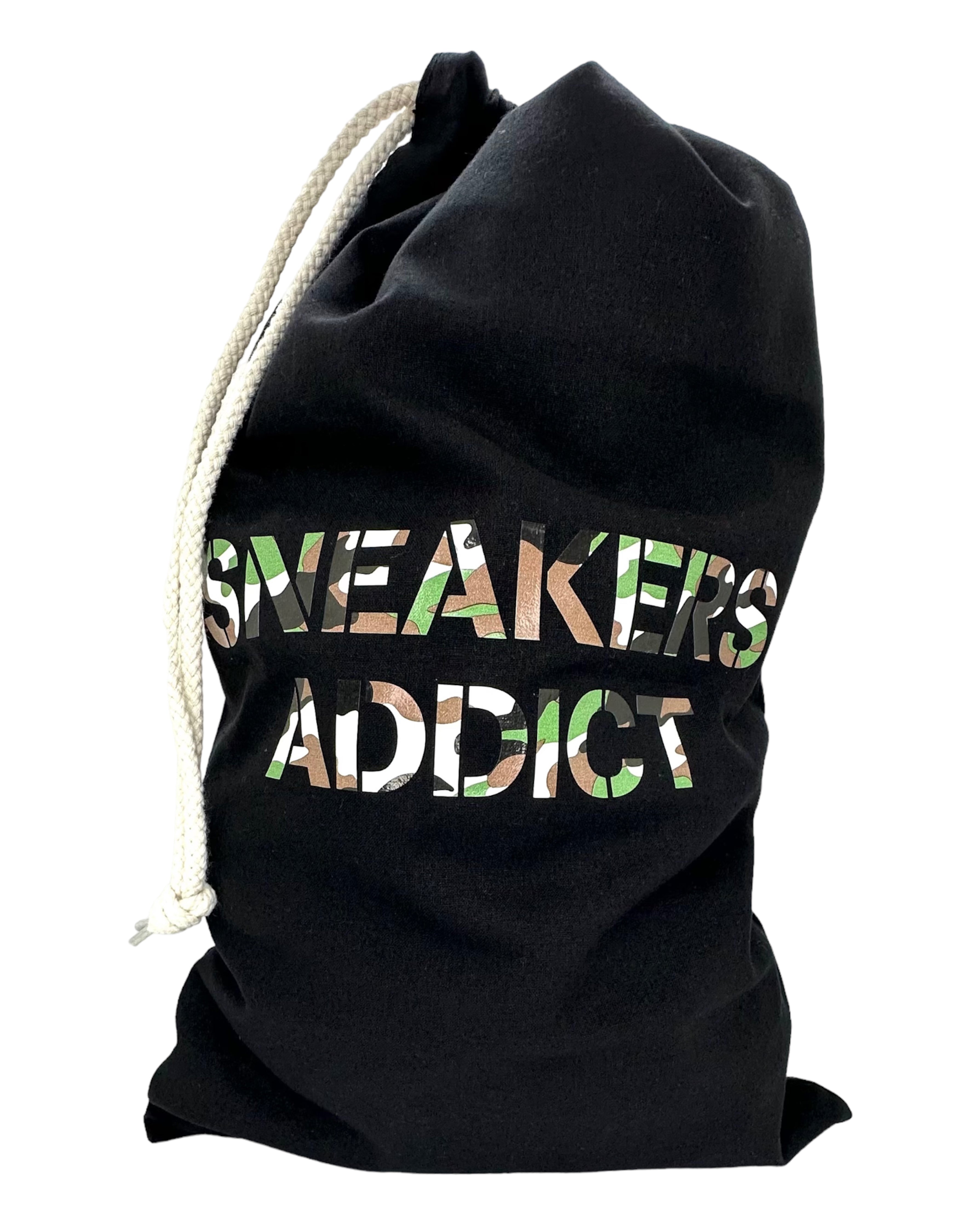 Pochon voyage Sneakers addict noir édition limitée Lolie'z