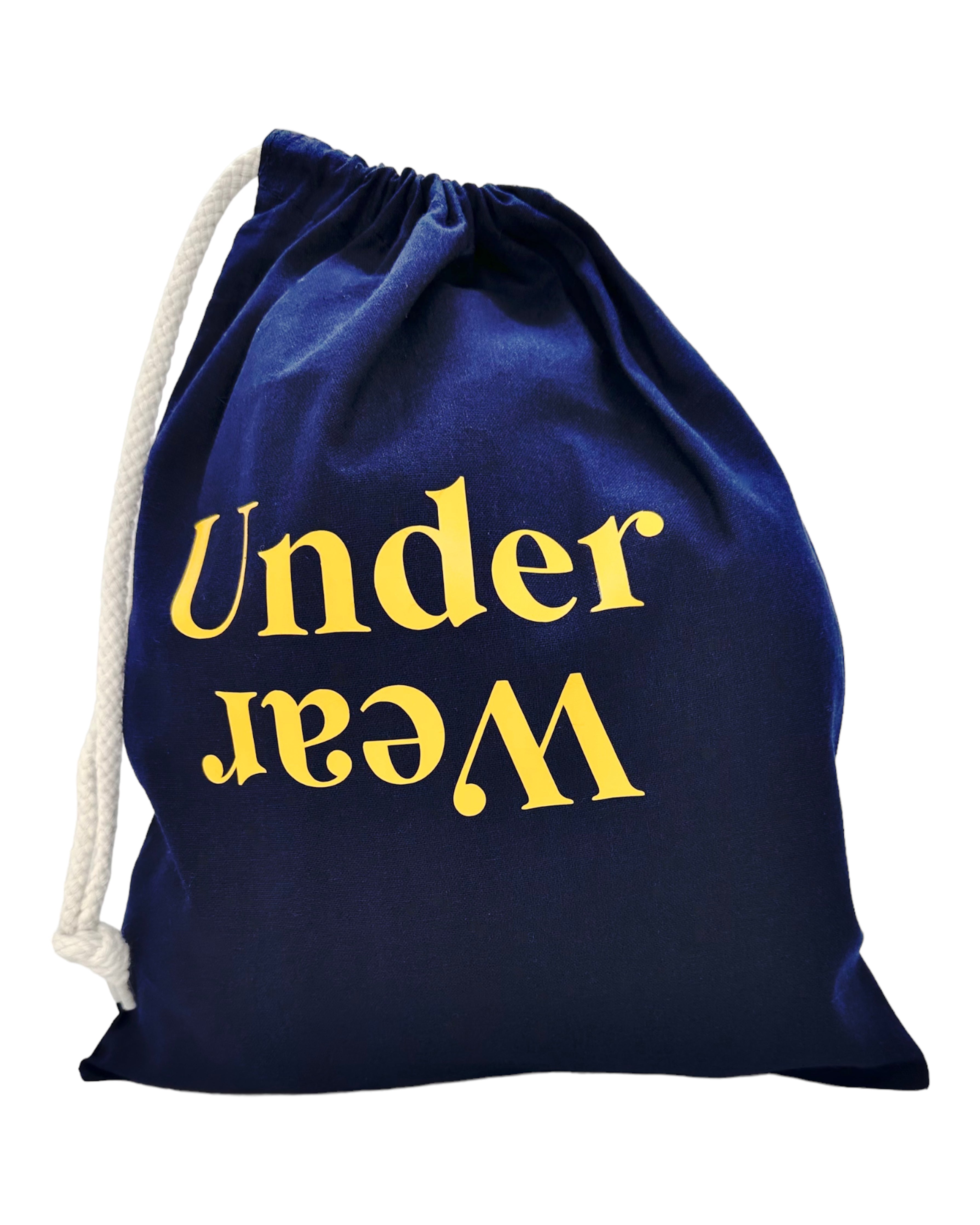 Pochon voyage underwear marine Lolie'z