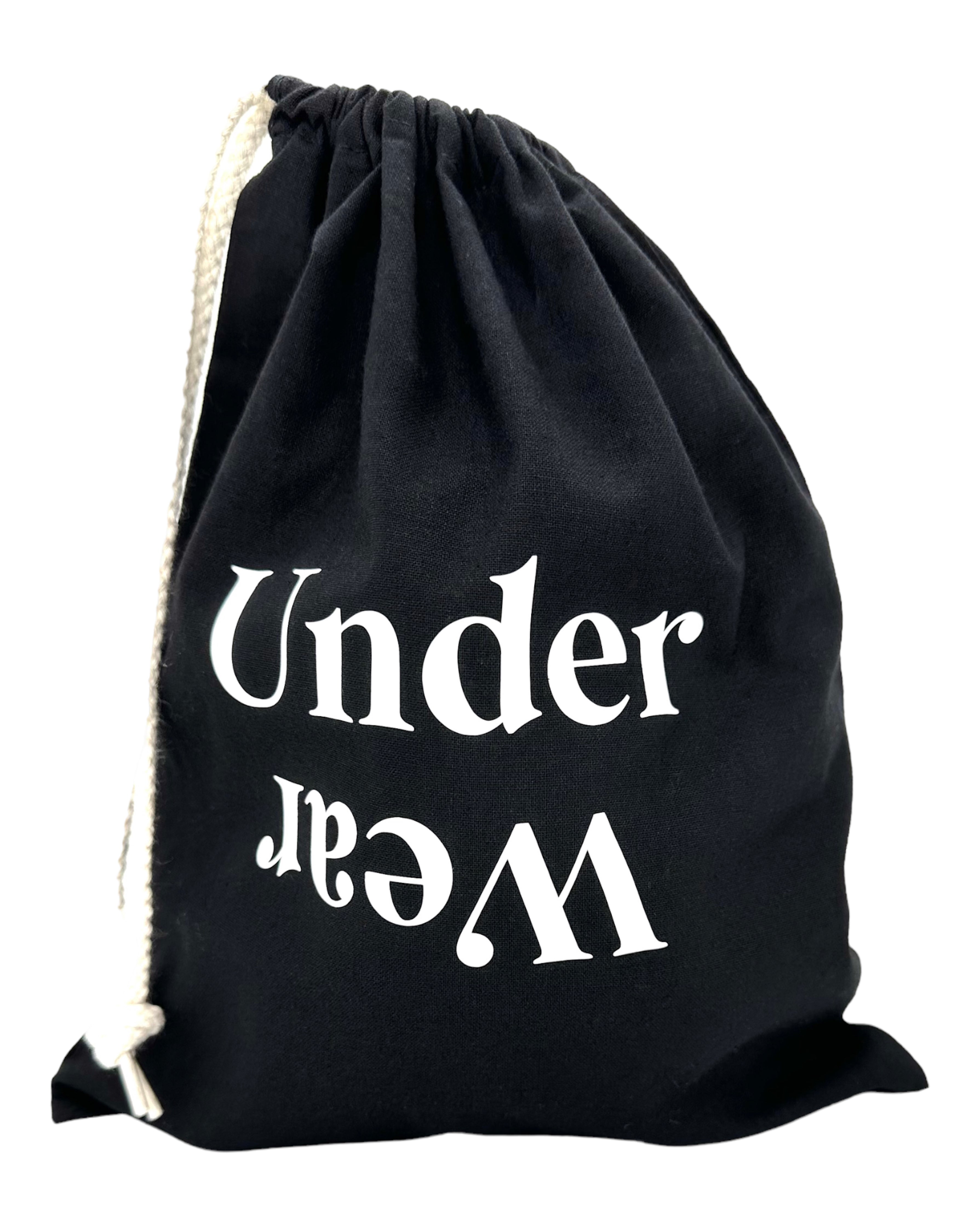 Pochon voyage underwear noir Lolie'z