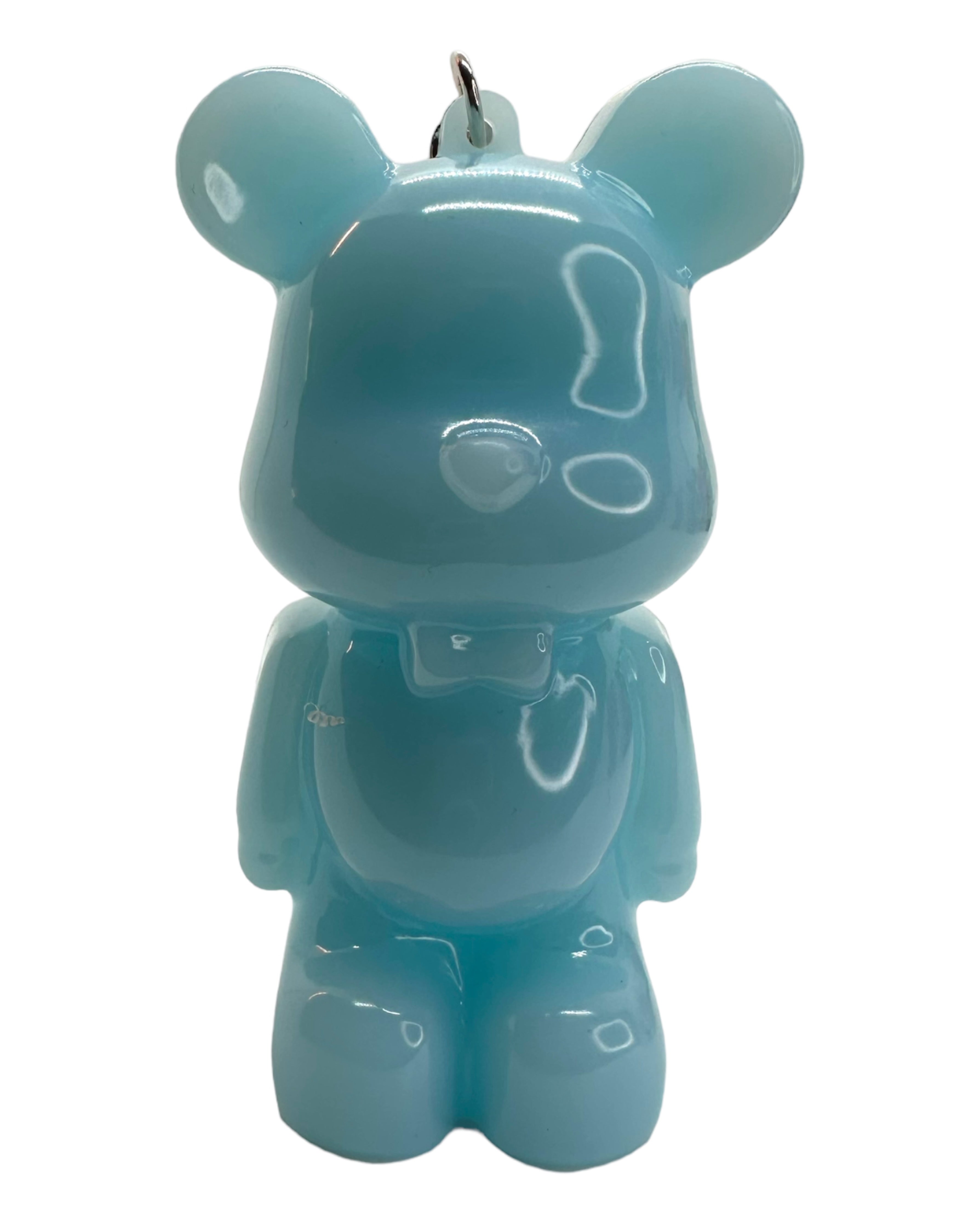 porte clés big teddy'z lolie'z bleu ciel