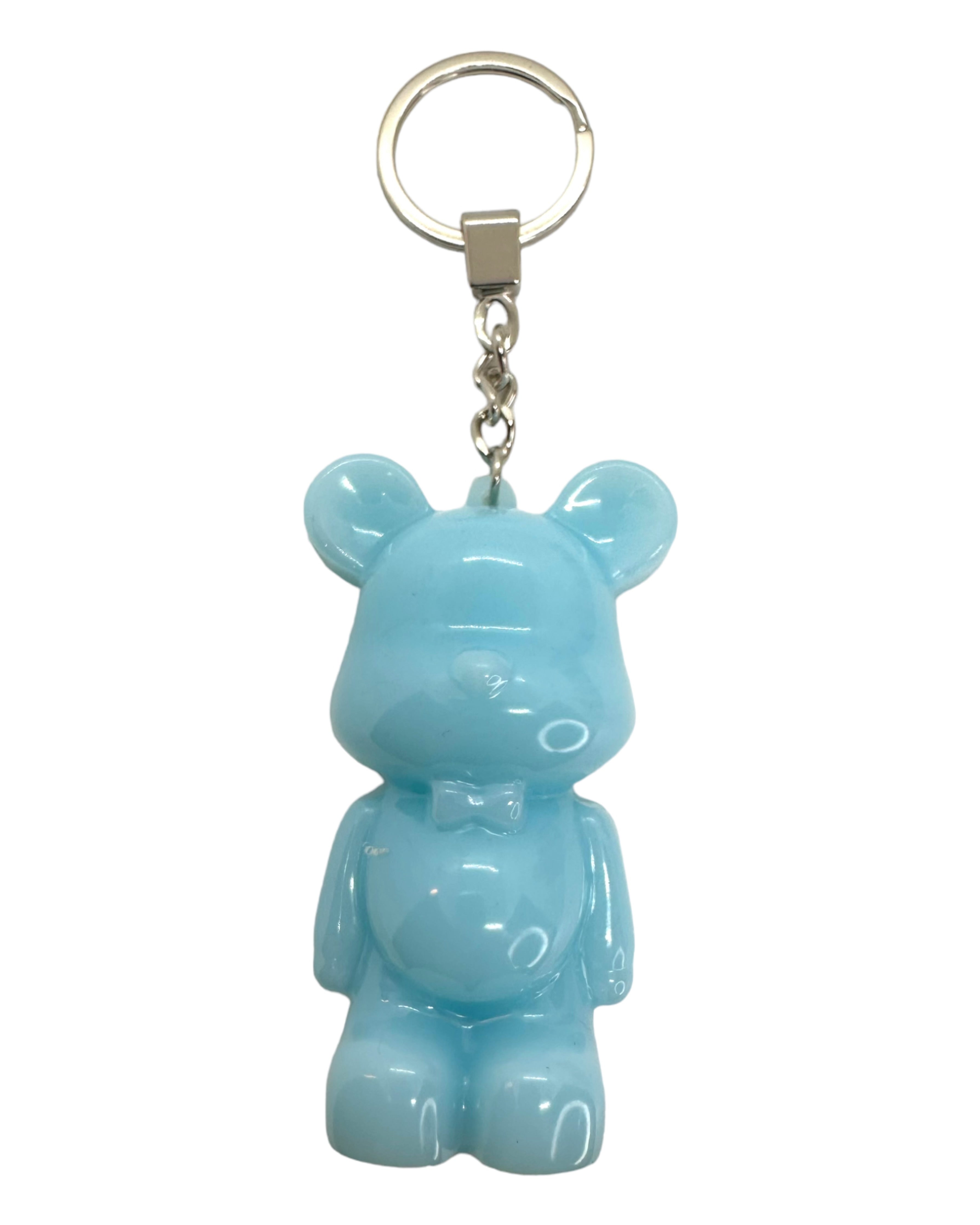Porte clés big teddy'z lolie'z bleu ciel