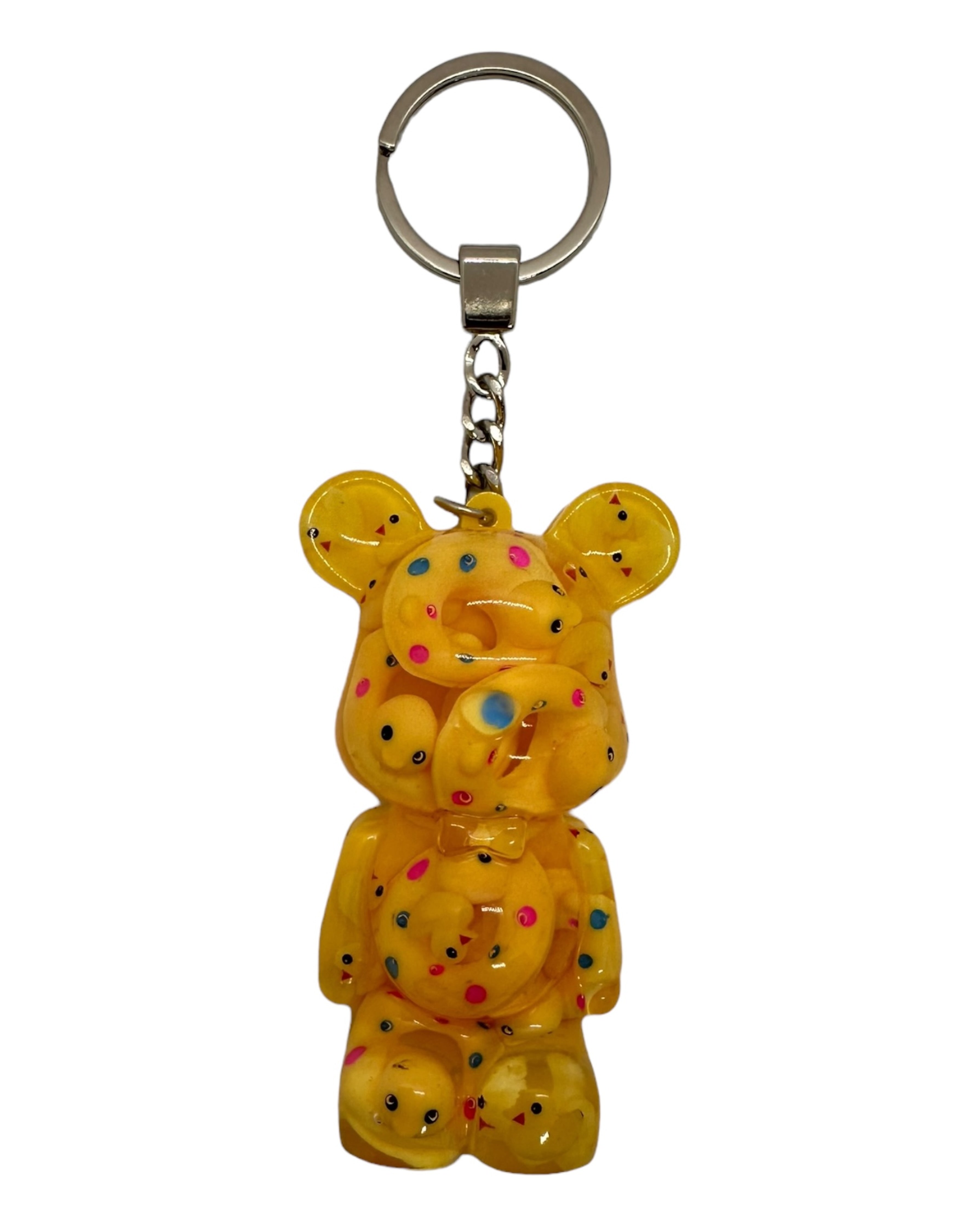 porte clés teddy'z lolie'z en résine epoxy