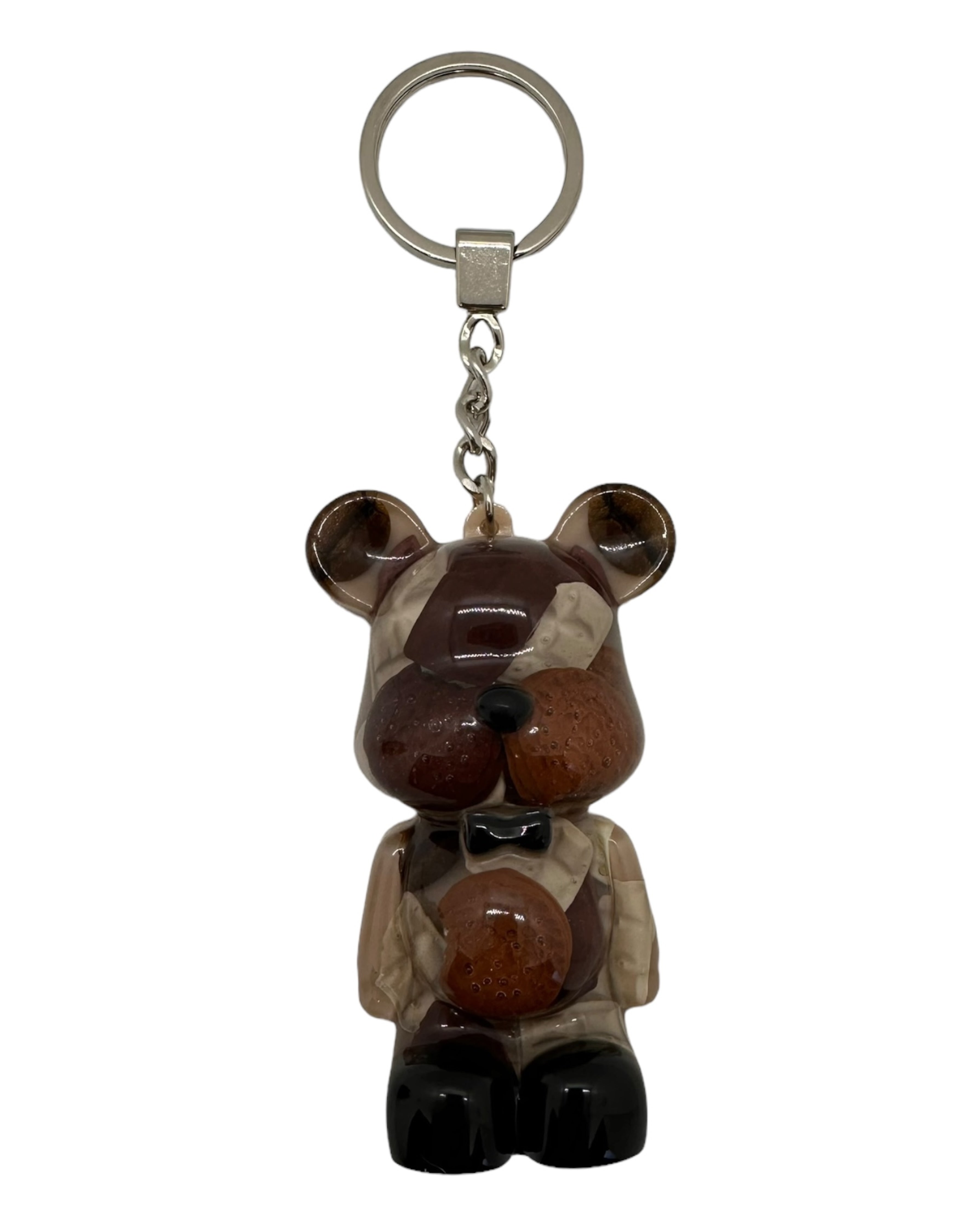 Porte clés teddy'z lolie'z résine epoxy 