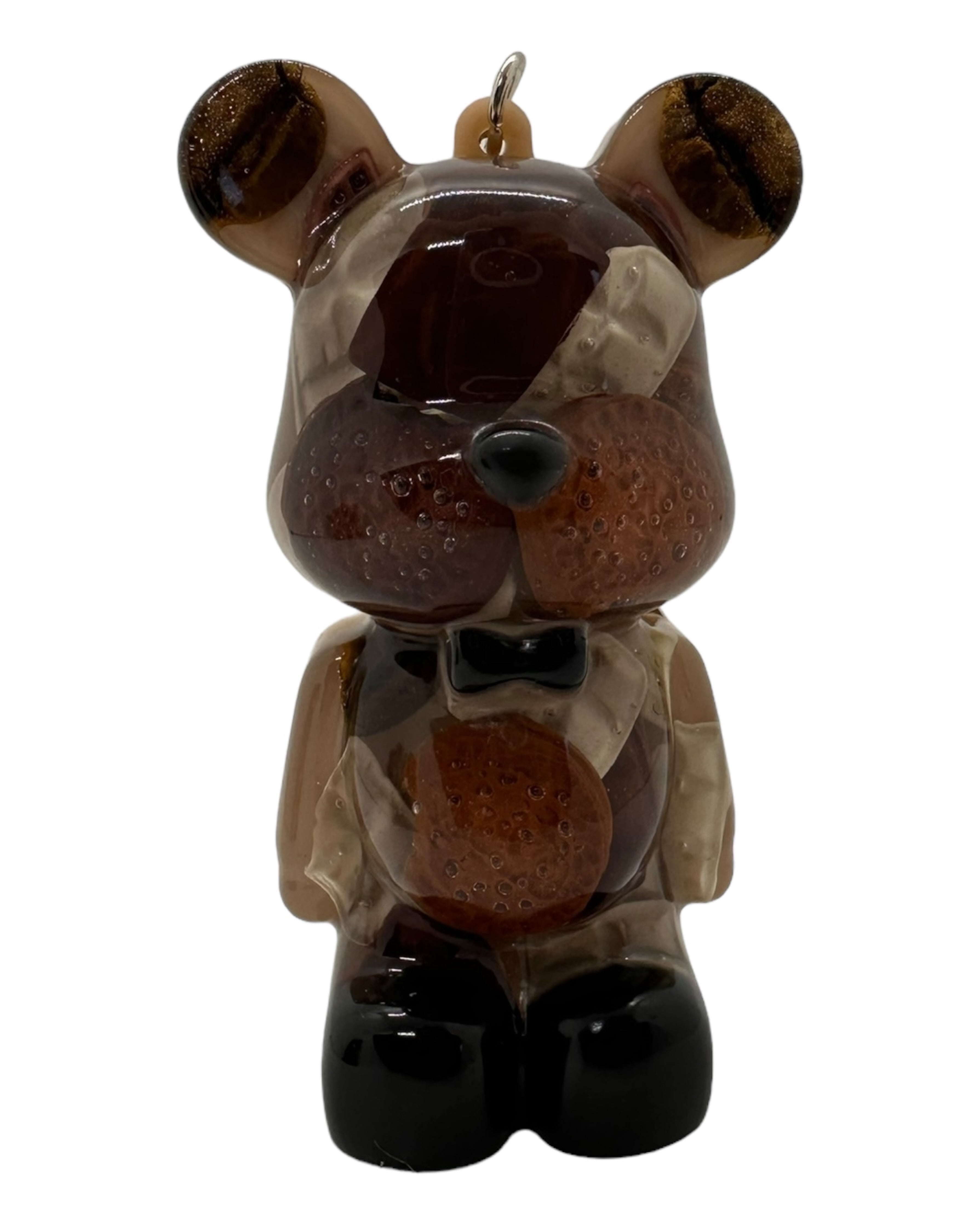 Porte clés teddy'z lolie'z résine epoxy 