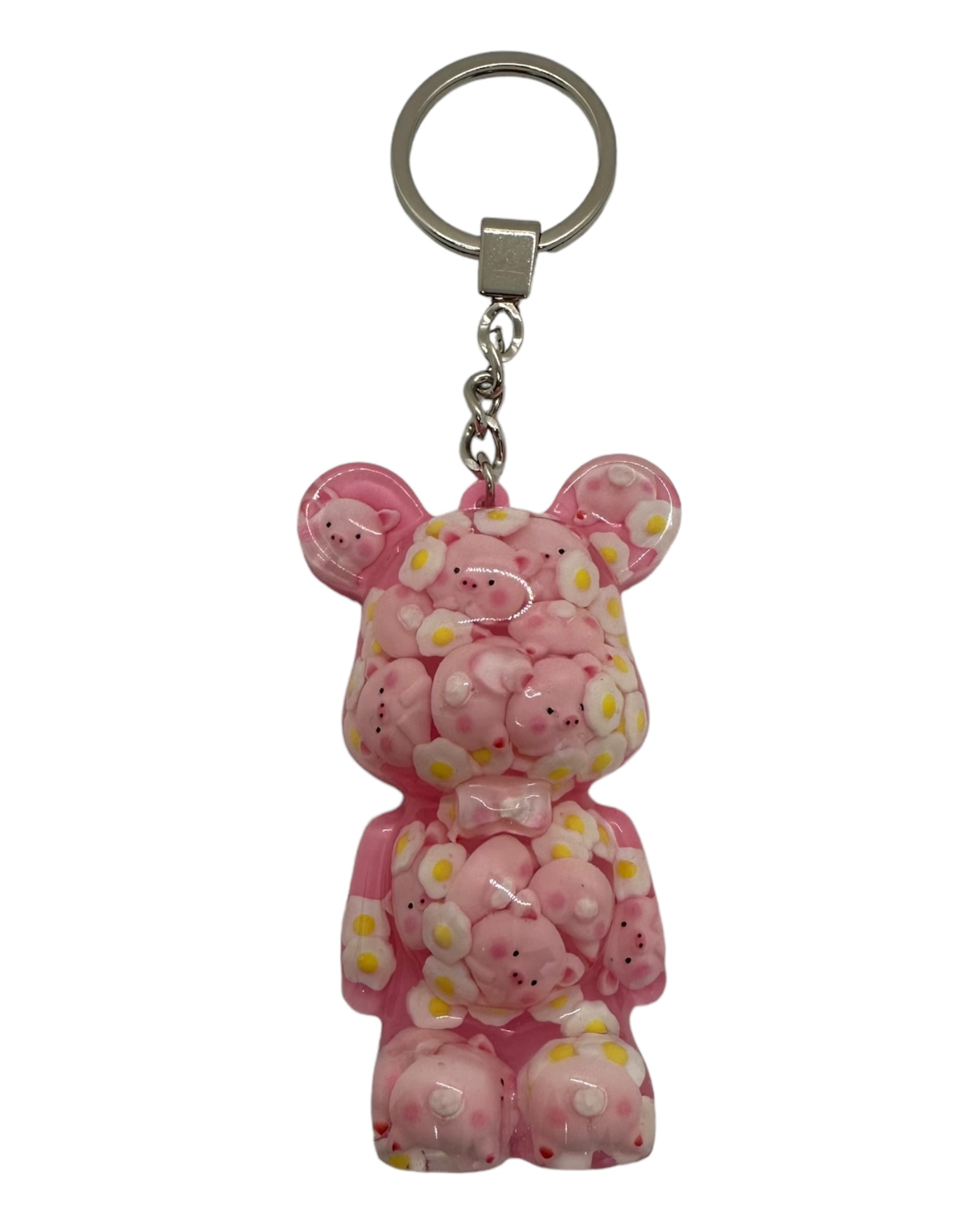 porte clés teddy'z lolie résine epoxy