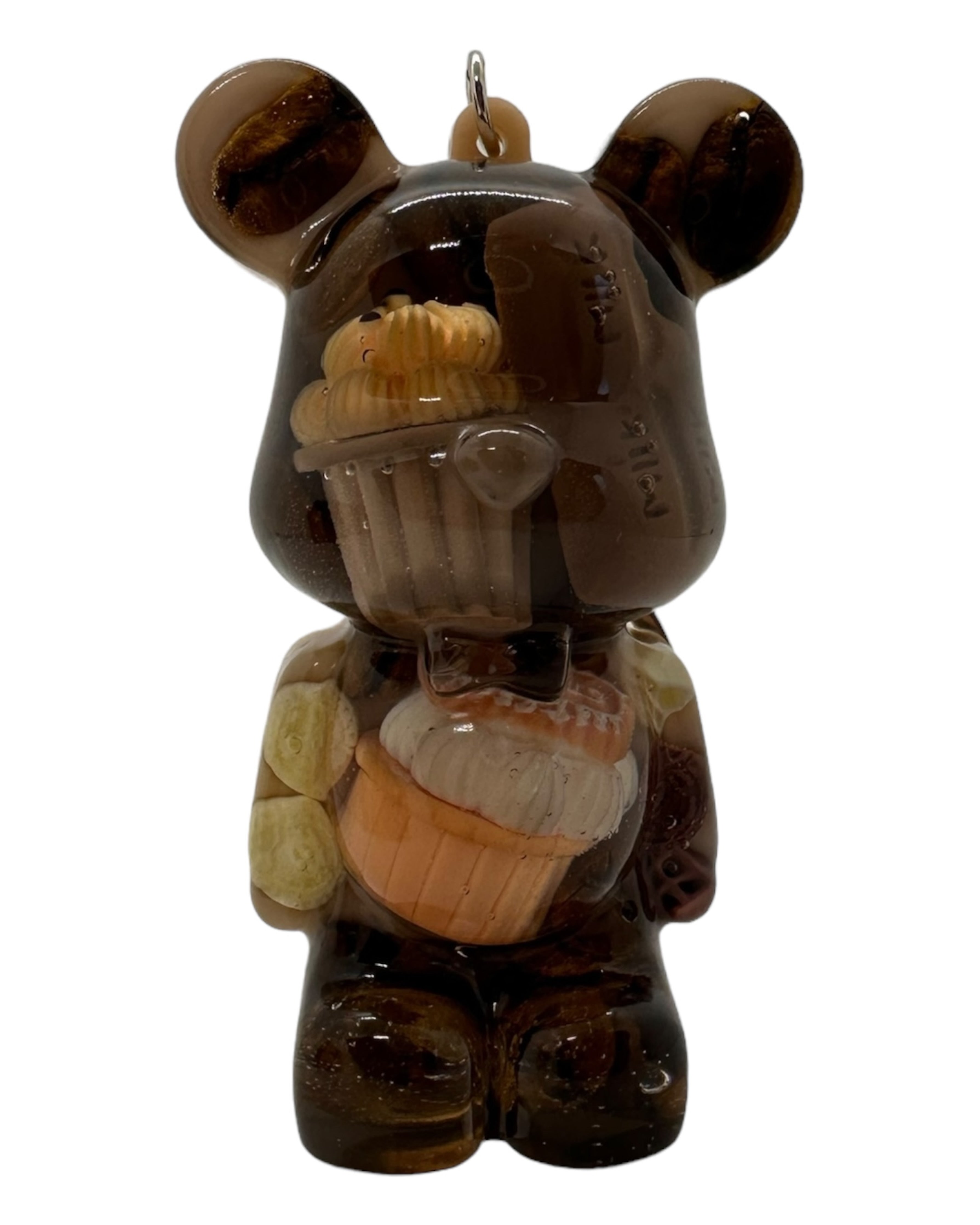 porte clés teddy'z lolie'z résine epoxy