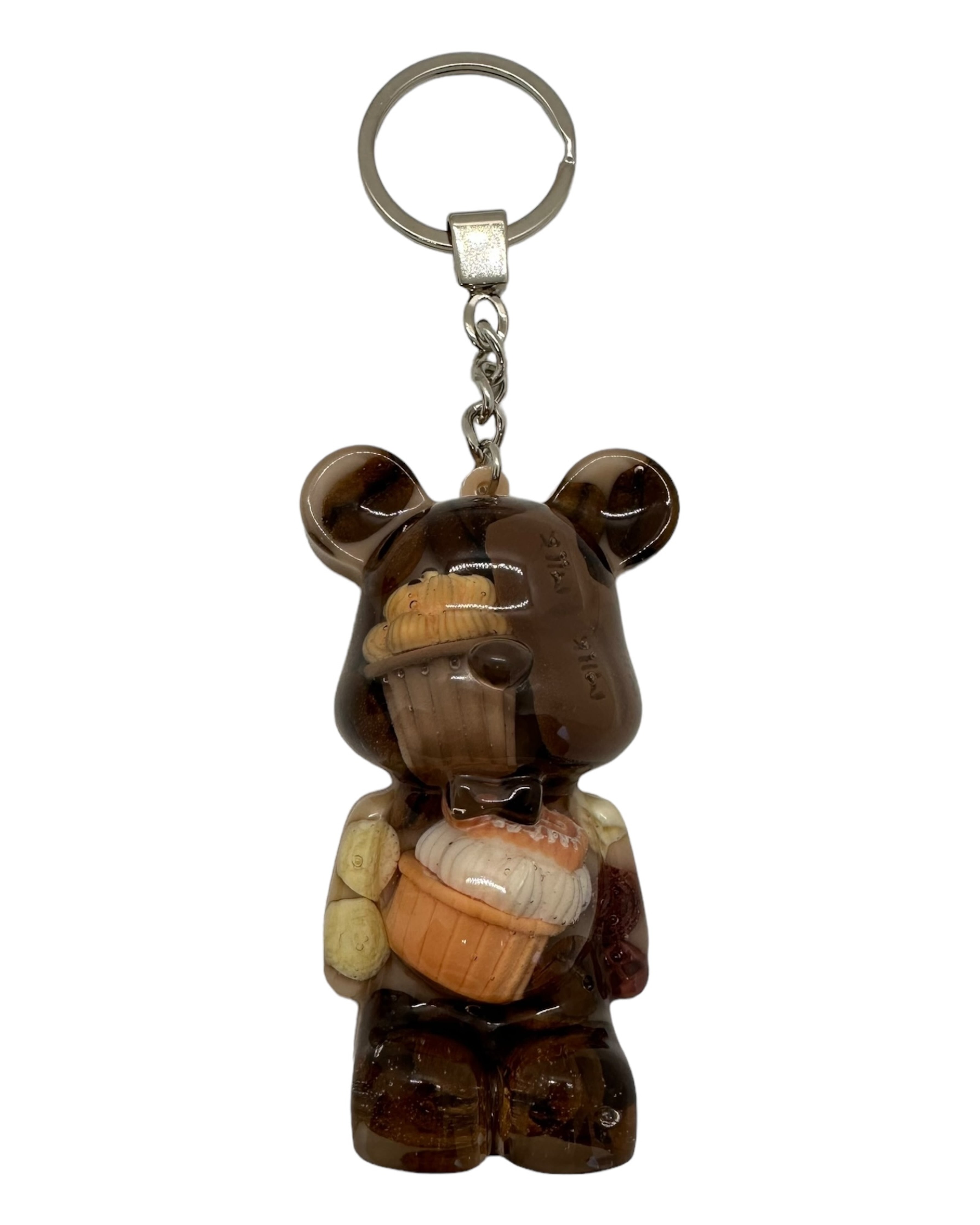 porte clés teddy'z lolie'z résine epoxy