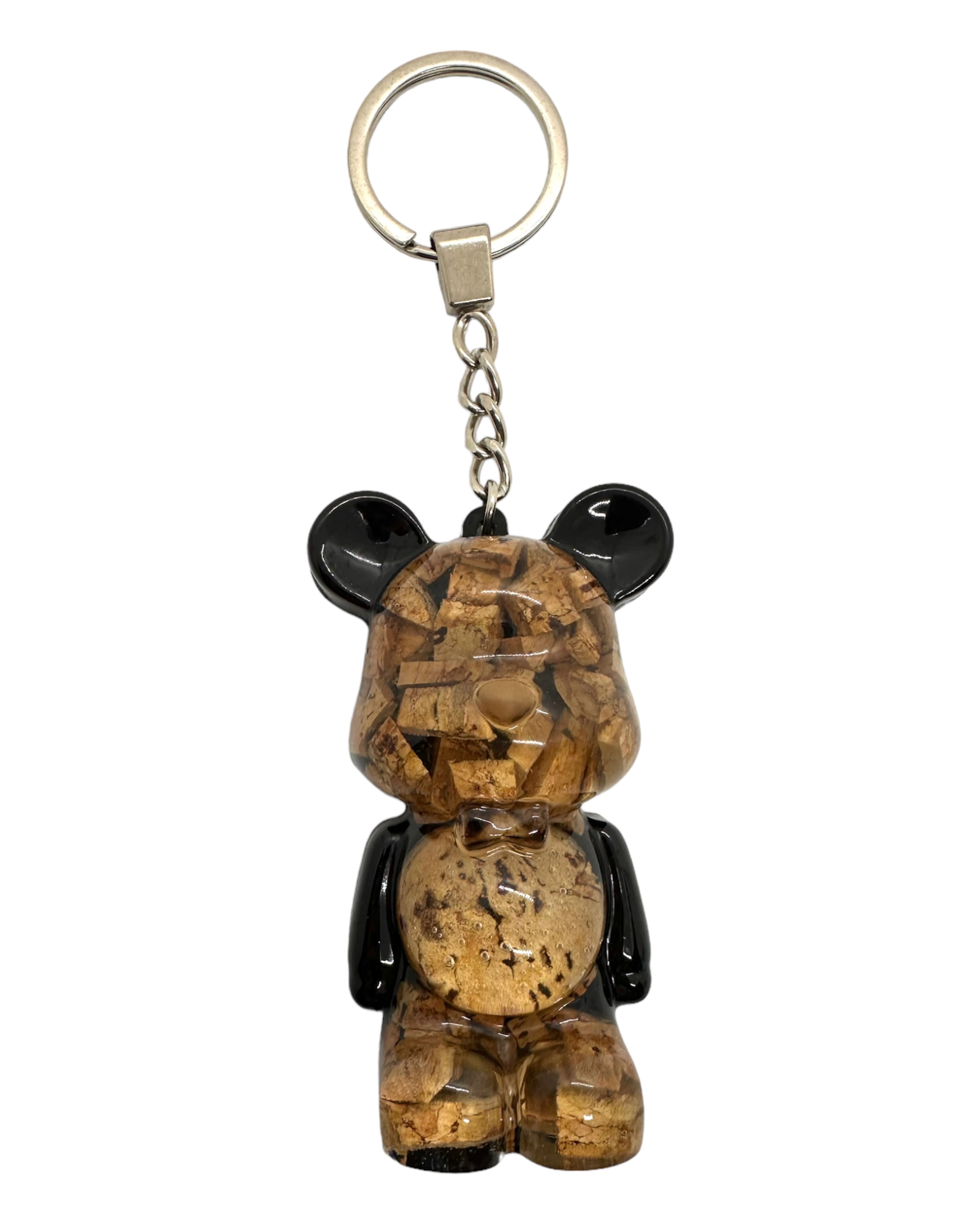 porte clés big Teddy'z lolie'z résine epoxy