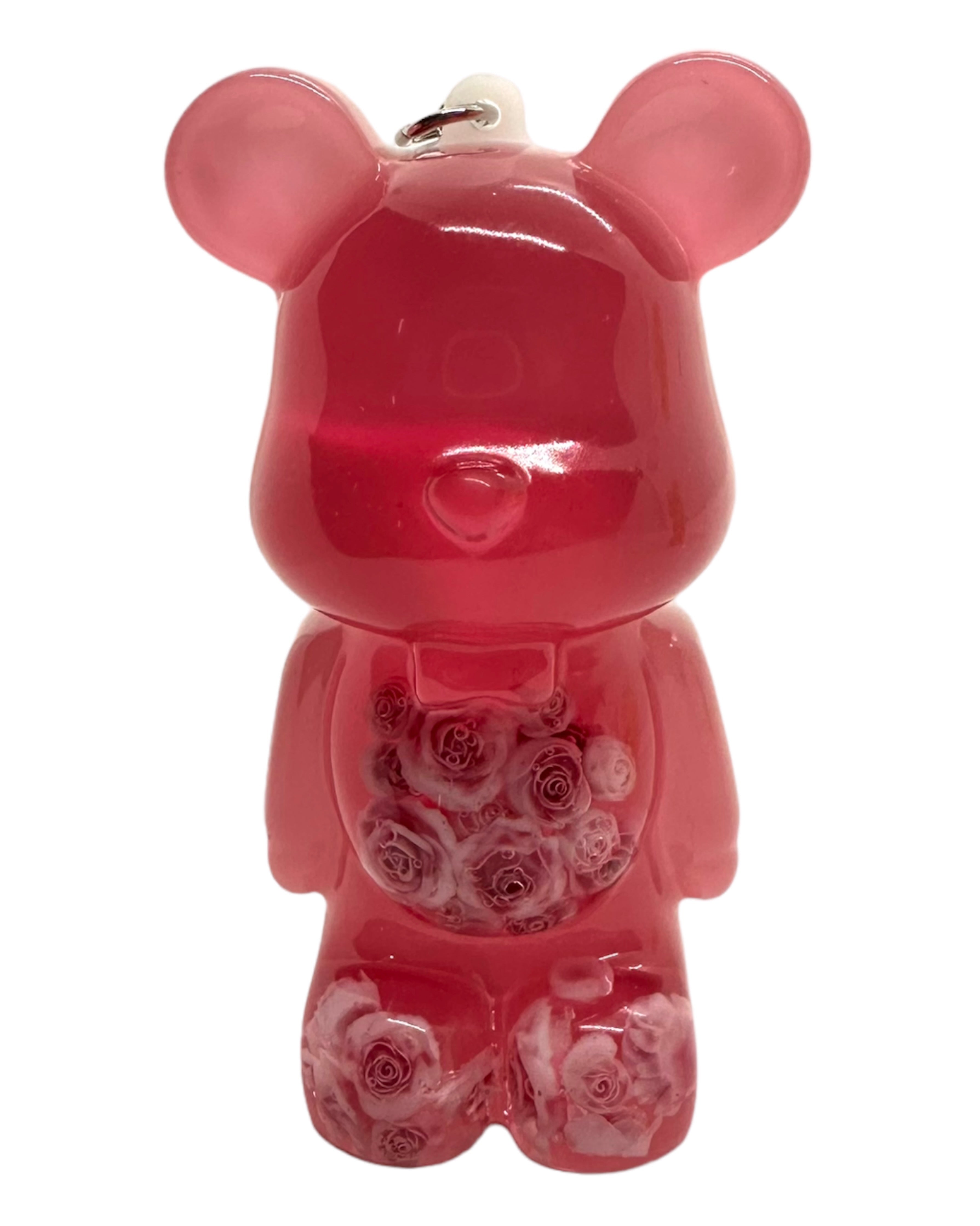 porte clés big Teddy'z lolie'z résine epoxy