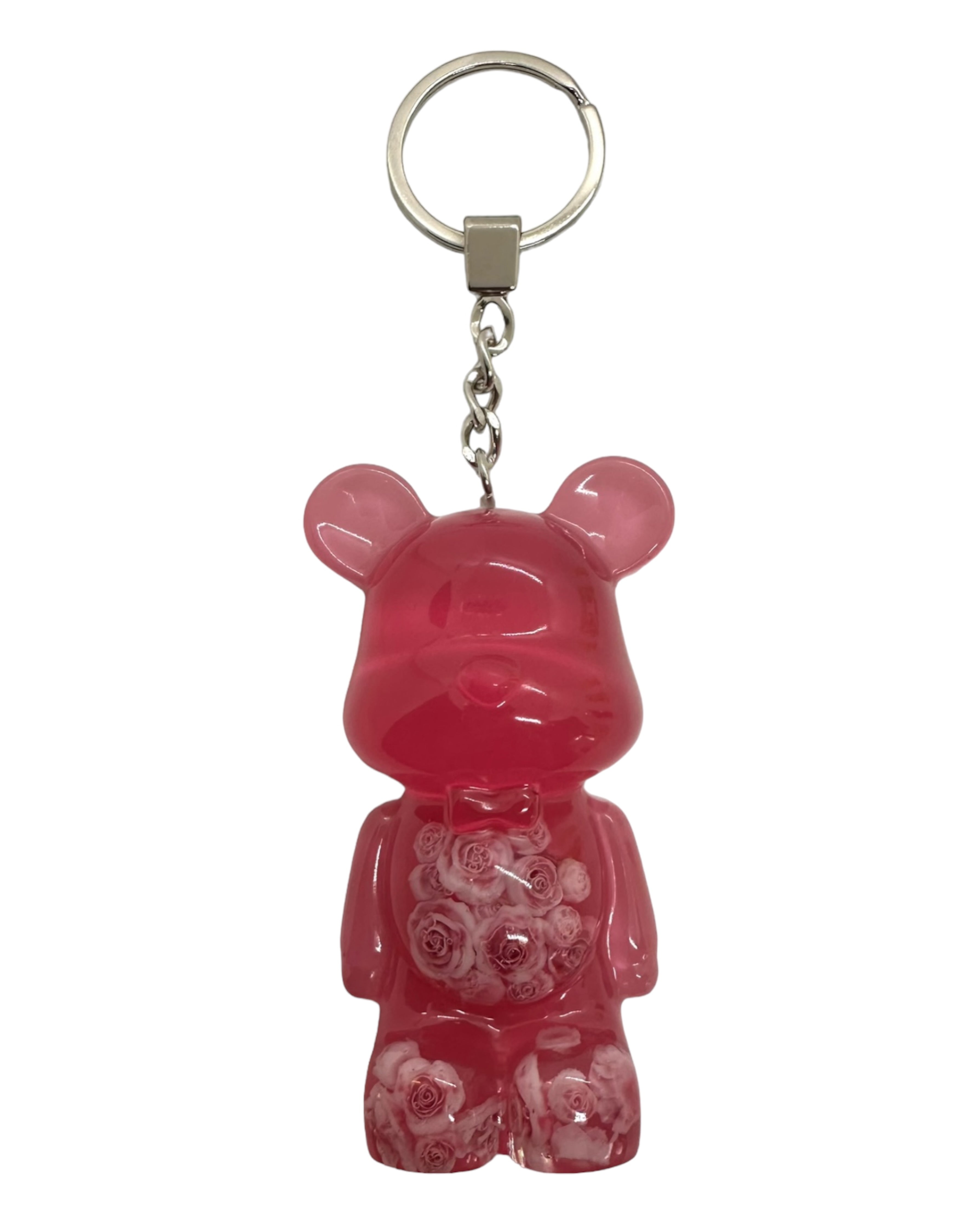 porte clés big Teddy'z lolie'z résine epoxy