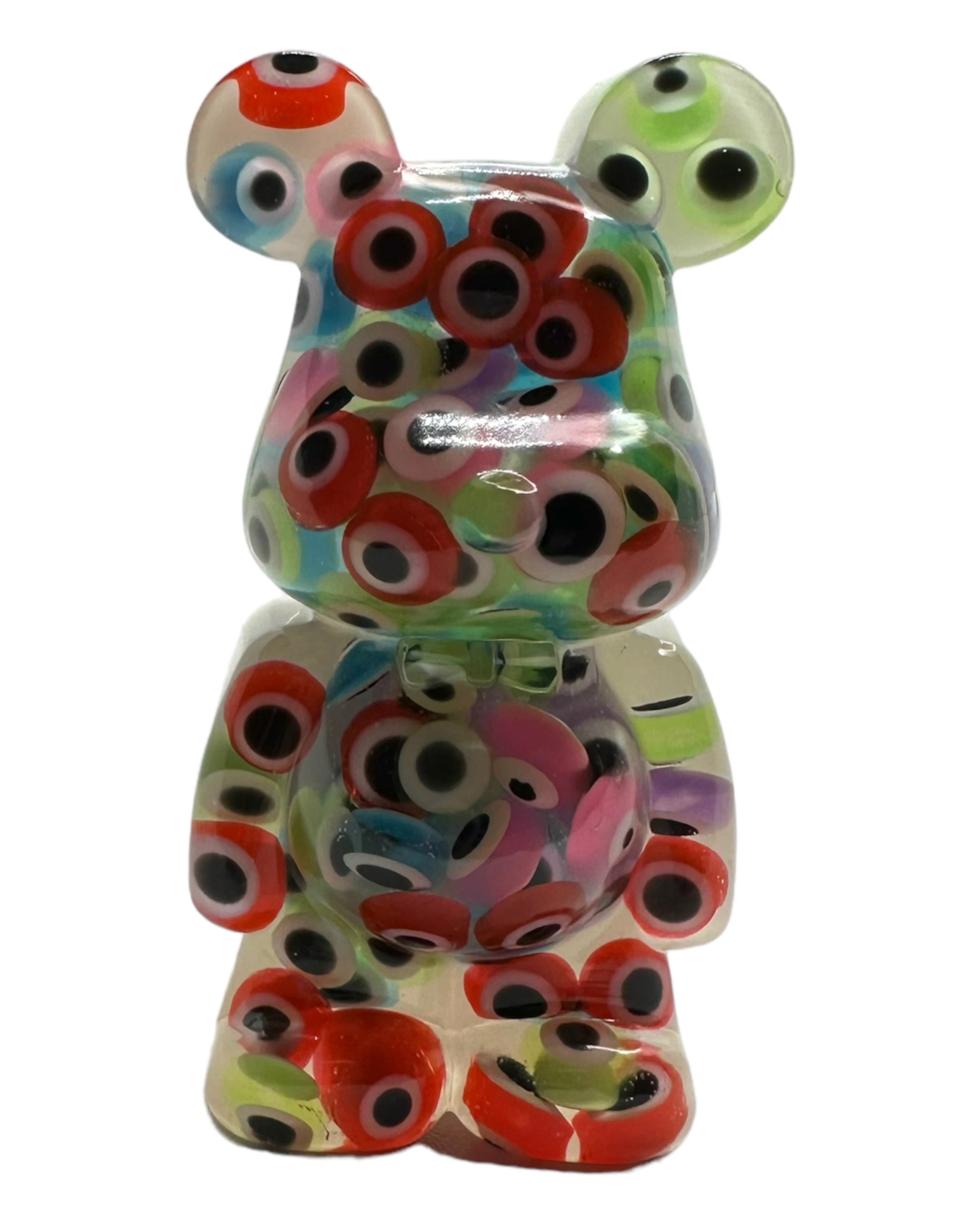 Small Teddy'z aimant color  eyes Lolie'z magnet