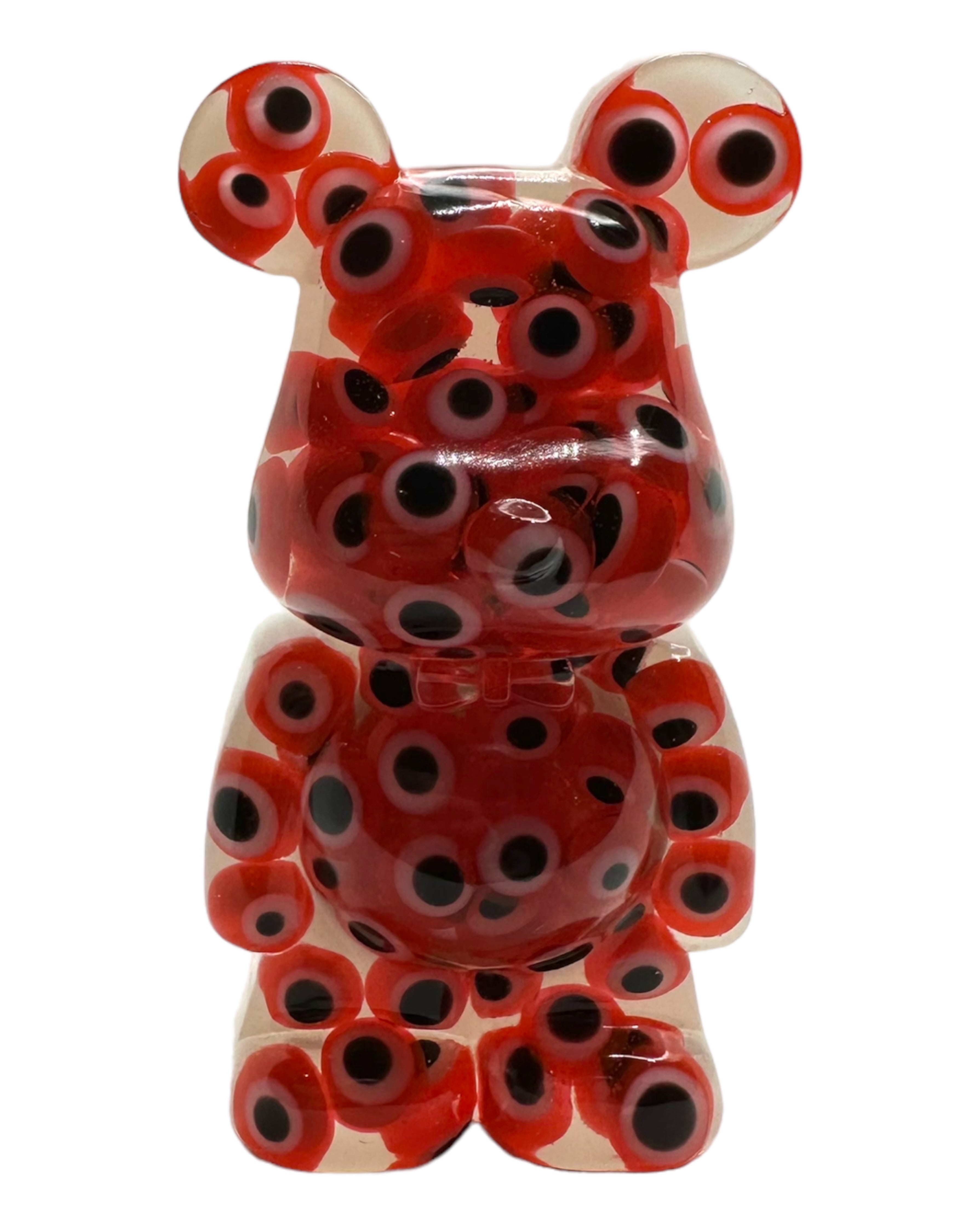Small Teddy'z aimant red eyes Lolie'z magnet