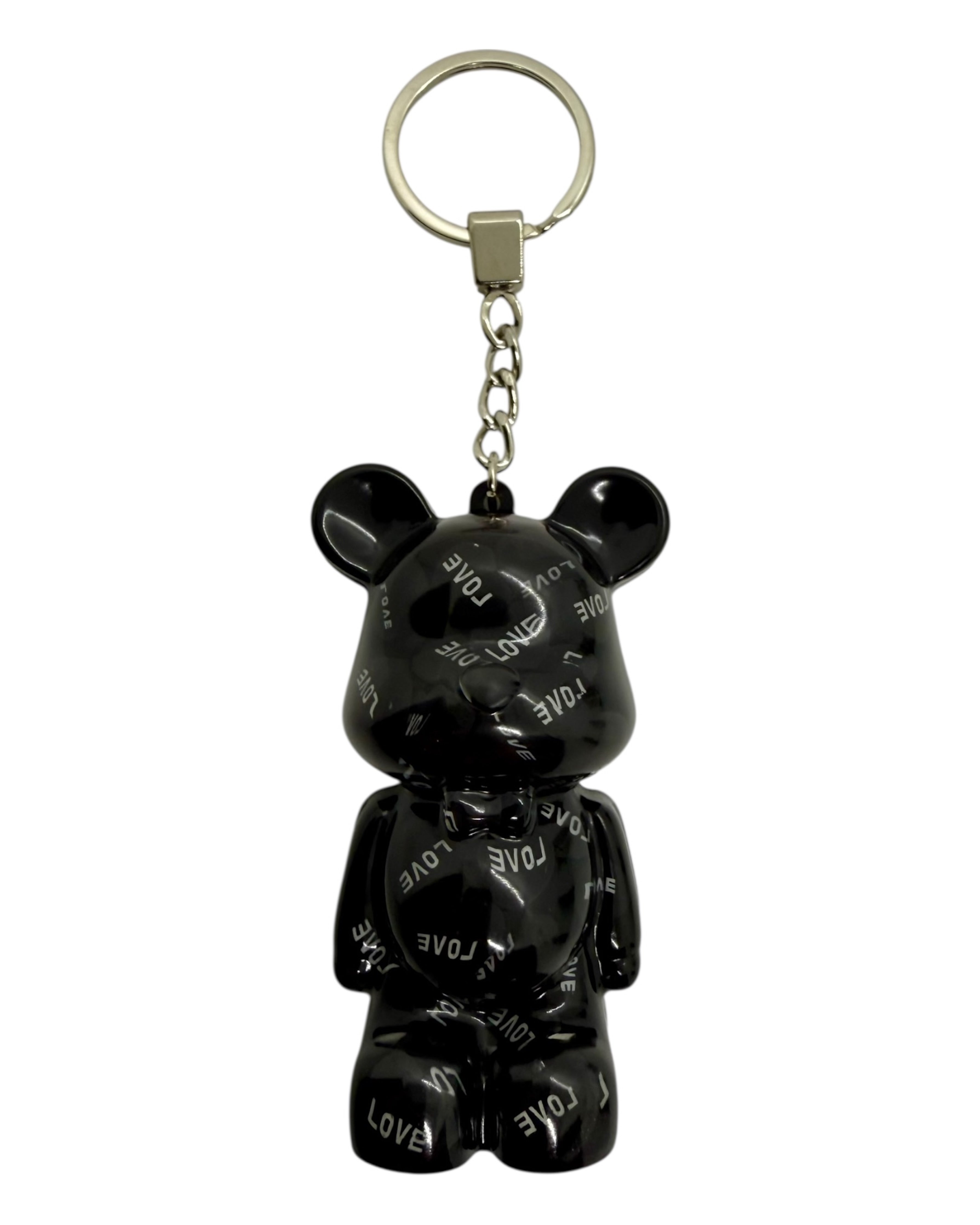 Porte-clé Teddy’z en résine époxy, création artisanale pleine de style et de good vibes.