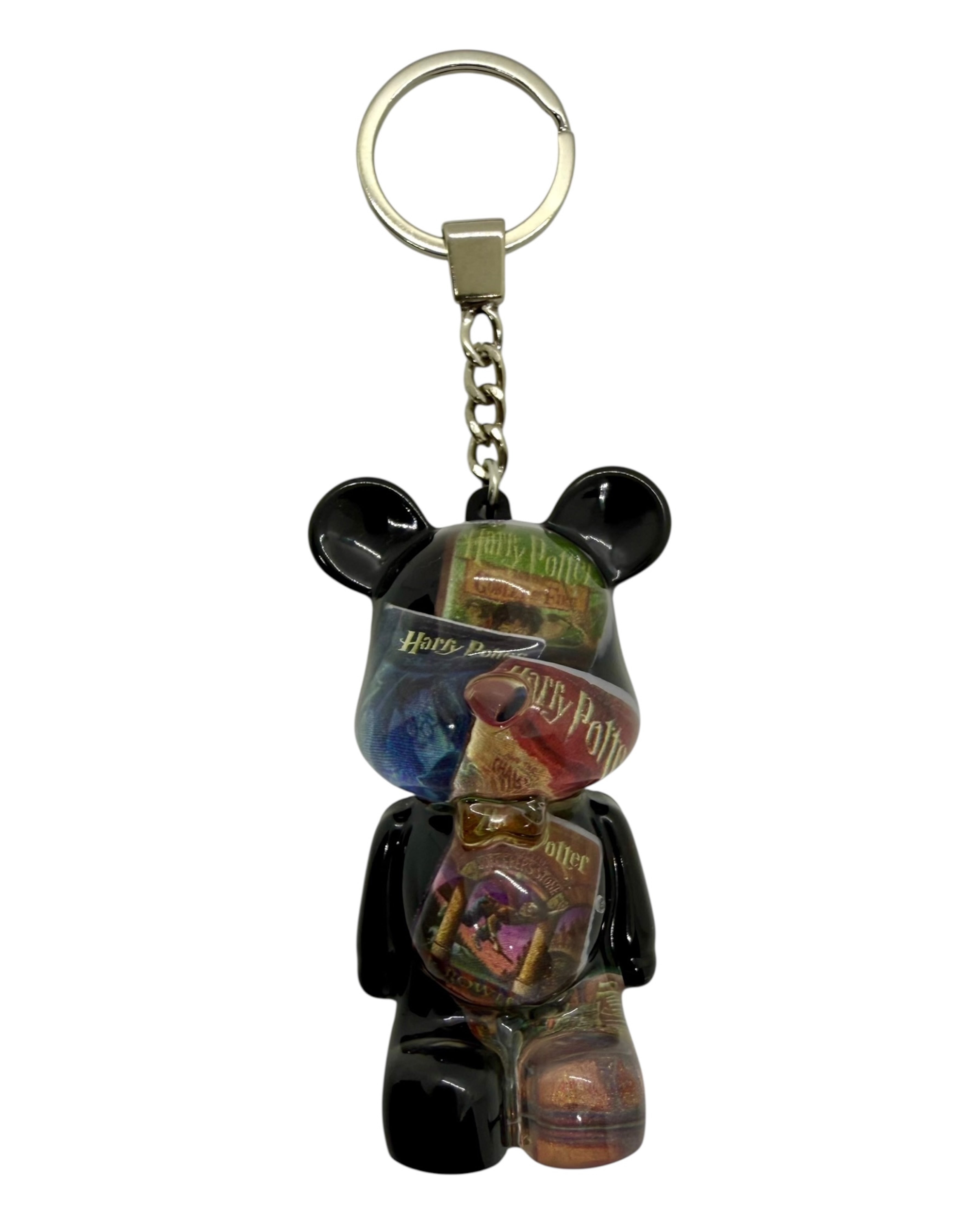 Teddy’z HP, porte clé artisanal original et magique, résine époxy. Lolie'z