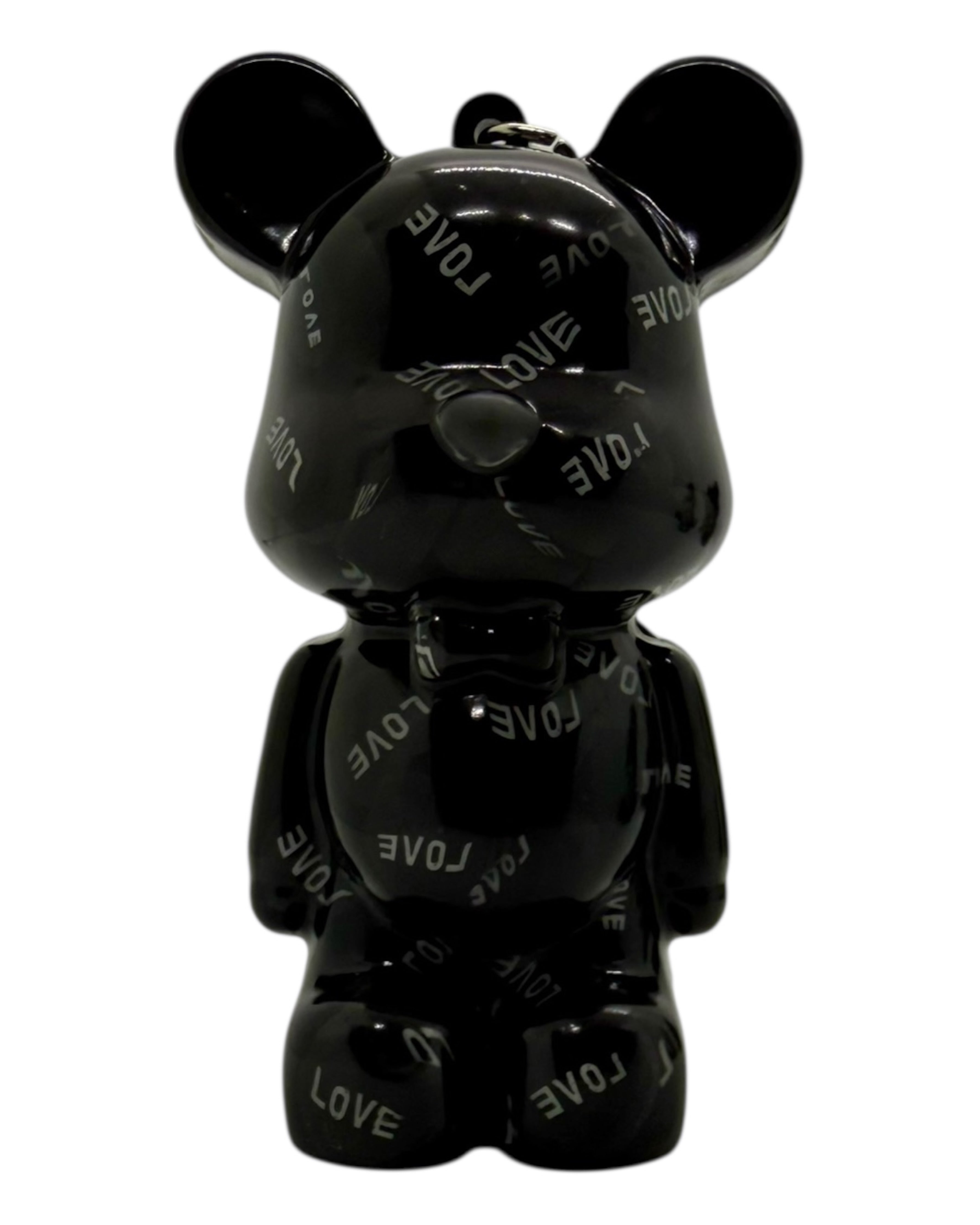 Porte-clé artisanal Teddy’z, symbole de good vibes et d’amour. Lolie'z