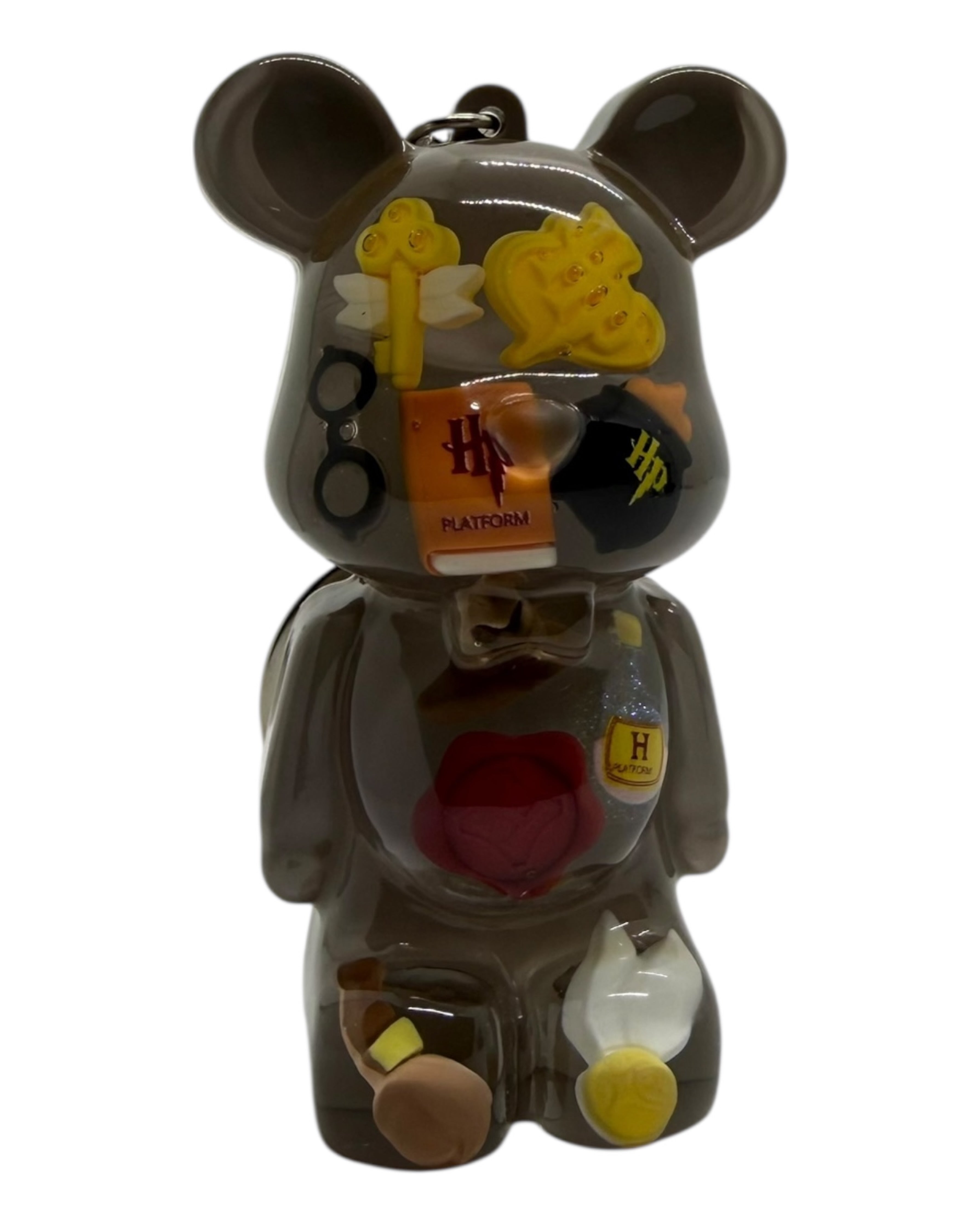 Teddy’z Wizard porte cles en resine artisanale, creation ludique et fantaisie a accrocher au quotidien.
